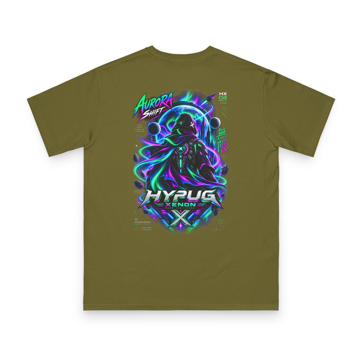 HYPUG XENON Aurora Shift  T-shirt — Drop 01