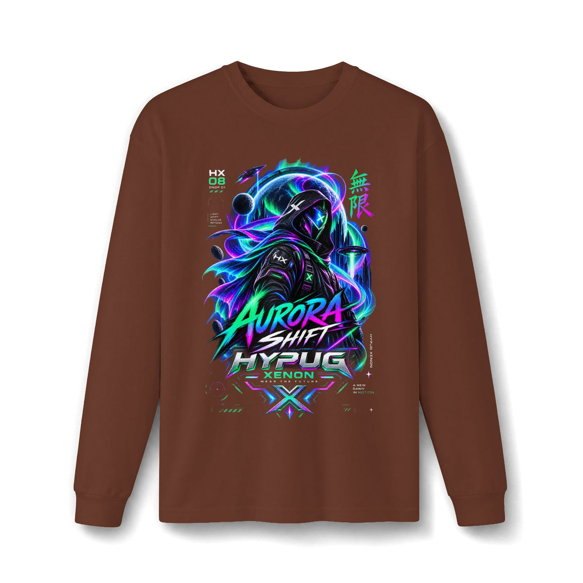 HYPUG XENON Aurora Shift Long Sleeve — Drop 01