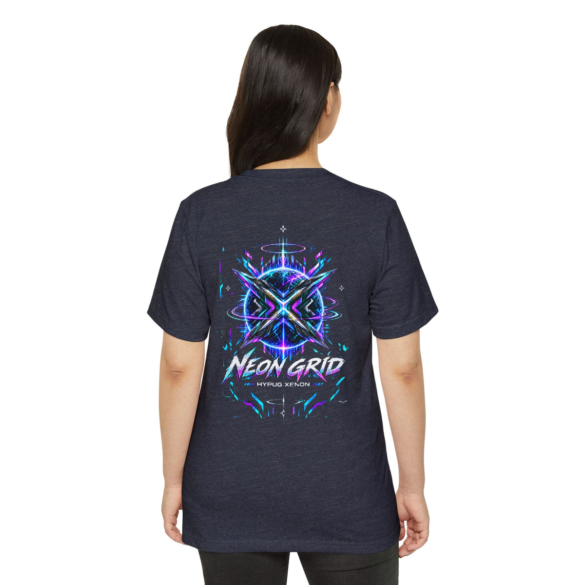 HYPUG XENON Neon Grid T-Shirt — Drop 01