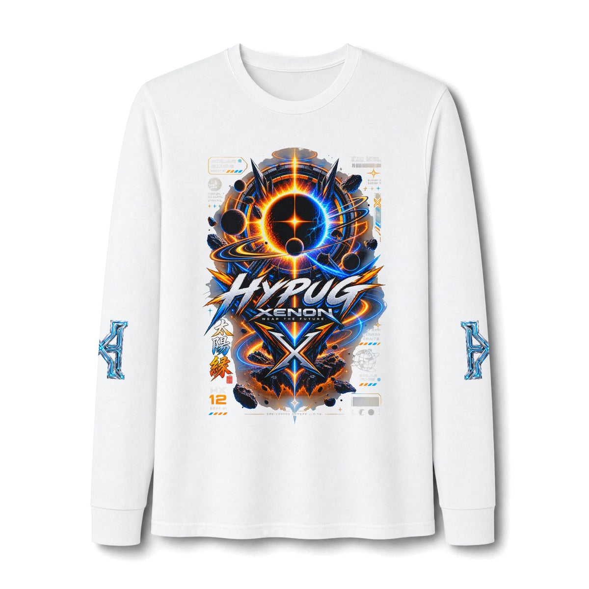 HYPUG XENON SOLAR EDGE Long Sleeve Tee — DROP 01