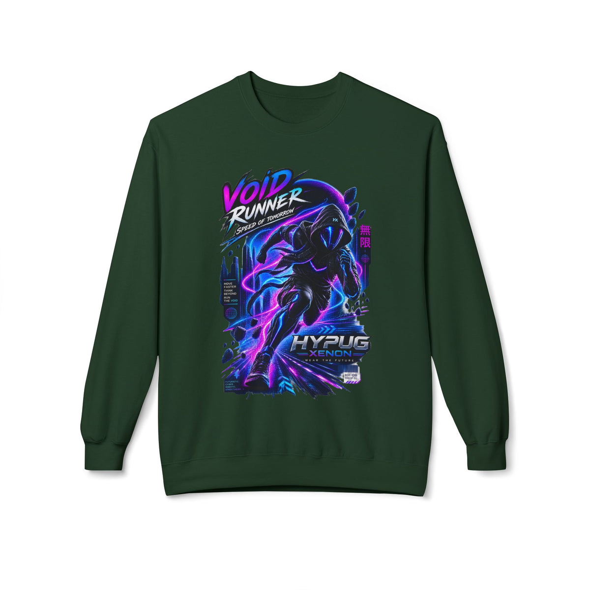 HYPUG XENON Void Runner  Sweatshirt — Drop 01