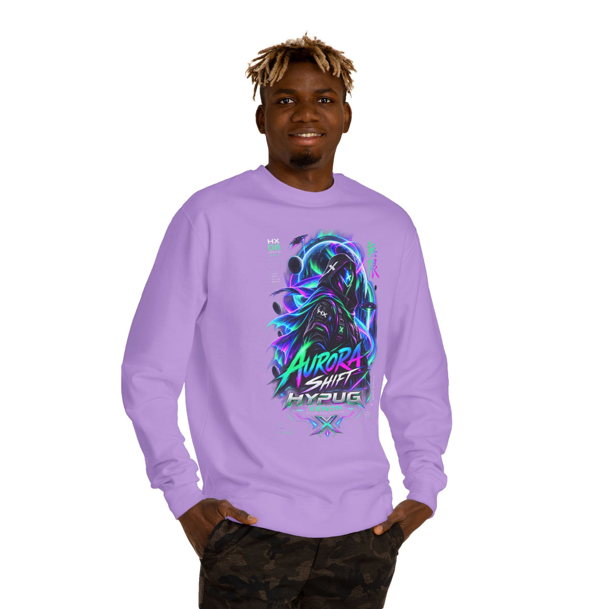 HYPUG XENON Aurora Shift — Drop 01 Sweatshirt