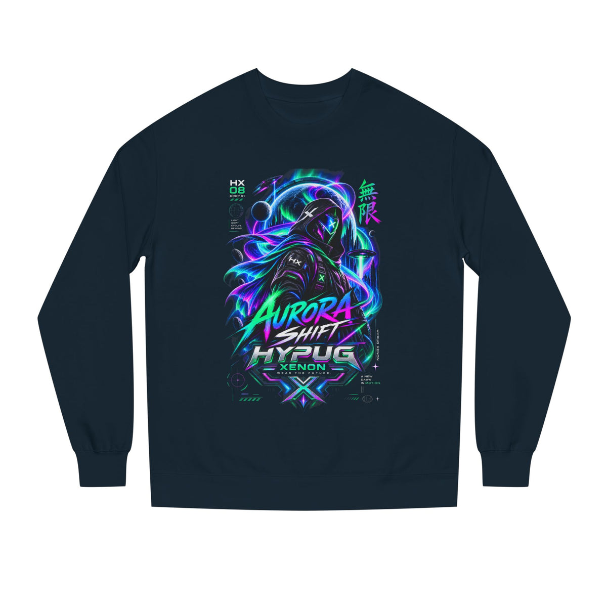 HYPUG XENON Aurora Shift — Drop 01 Sweatshirt