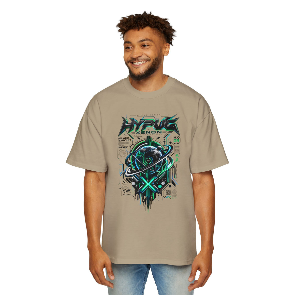 HYPUG XENON BLACK CIRCUIT T-Shirt — DROP 01