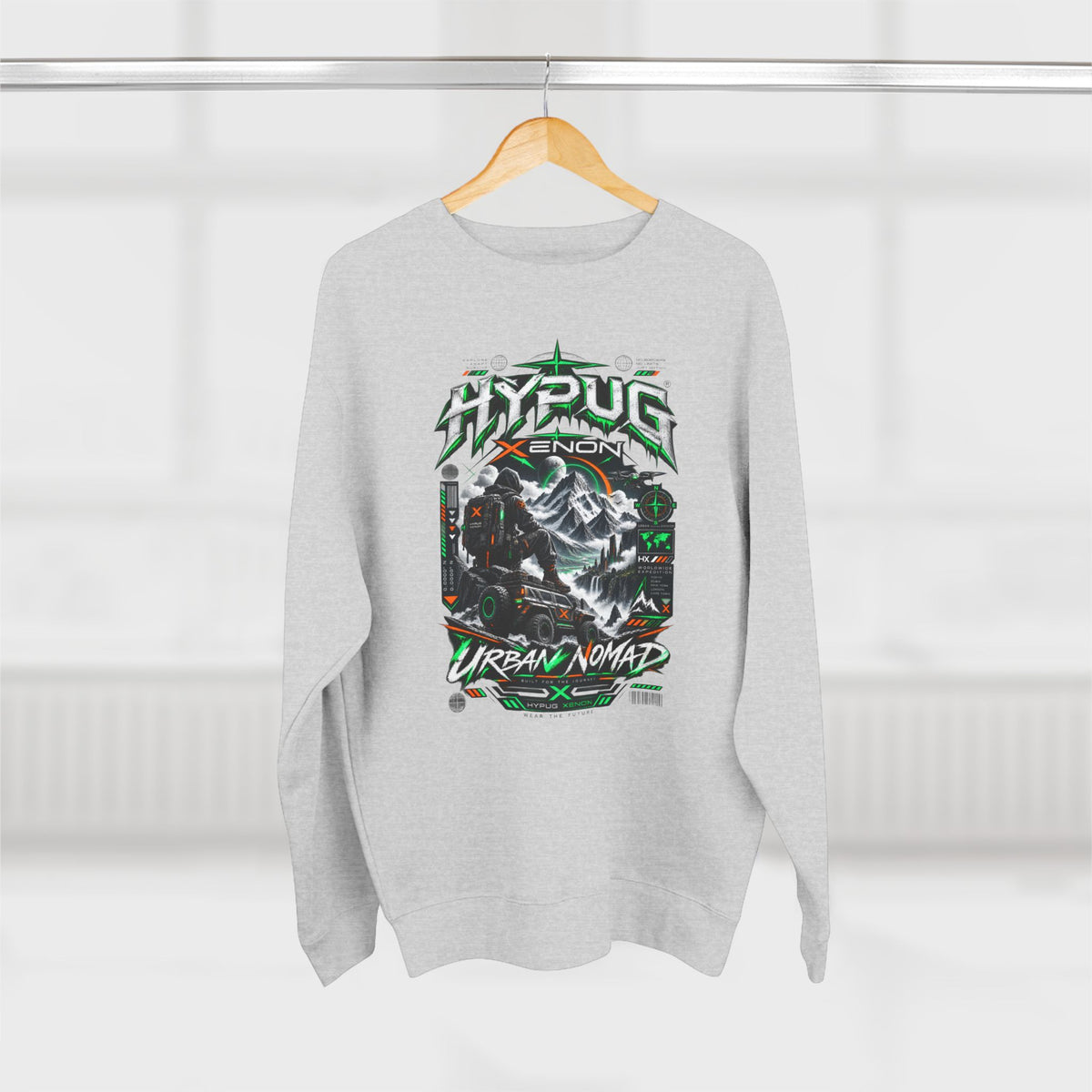 Hypug Xenon - Urban Nomad Sweatshirt — Drop 01