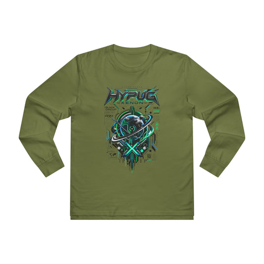HYPUG XENON BLACK CIRCUIT Long-Sleeve Shirt — DROP 01