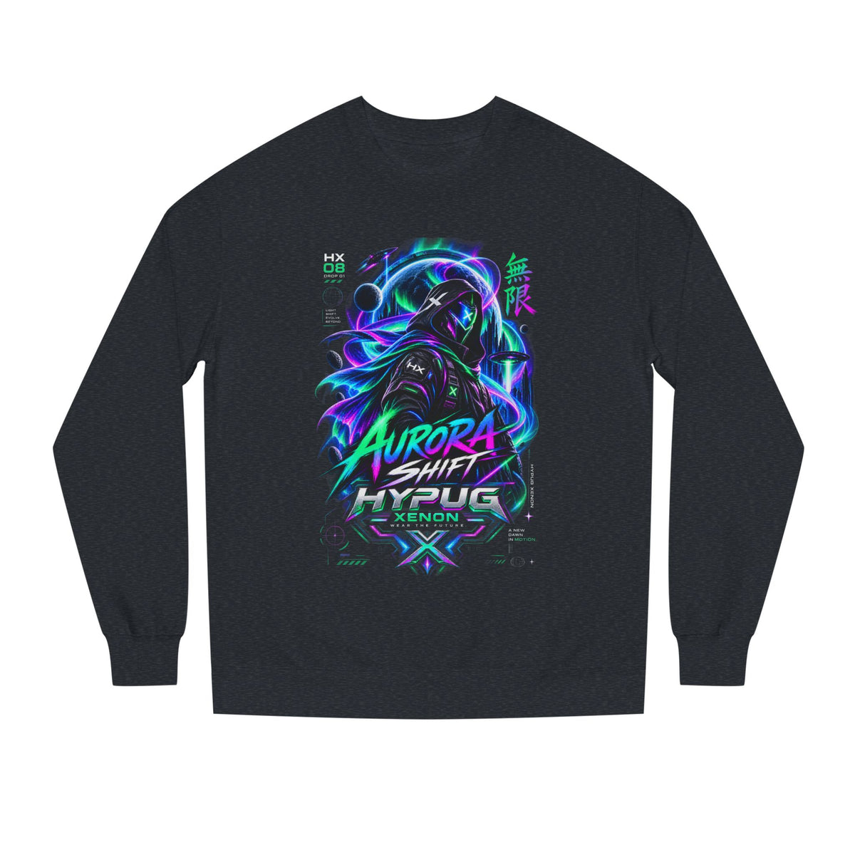 HYPUG XENON Aurora Shift — Drop 01 Sweatshirt