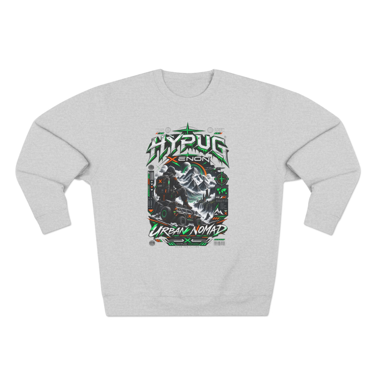 Hypug Xenon - Urban Nomad Sweatshirt — Drop 01