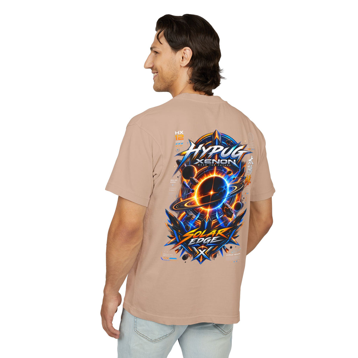 HYPUG XENON SOLAR EDGE T-shirt  — DROP 01