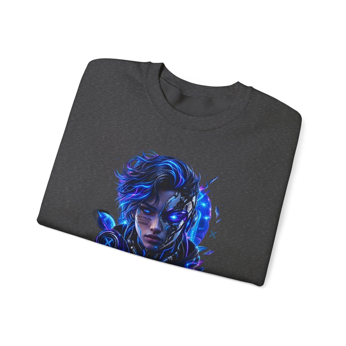 HYPUG XENON — DIGITAL FLUX SWEATSHIRT