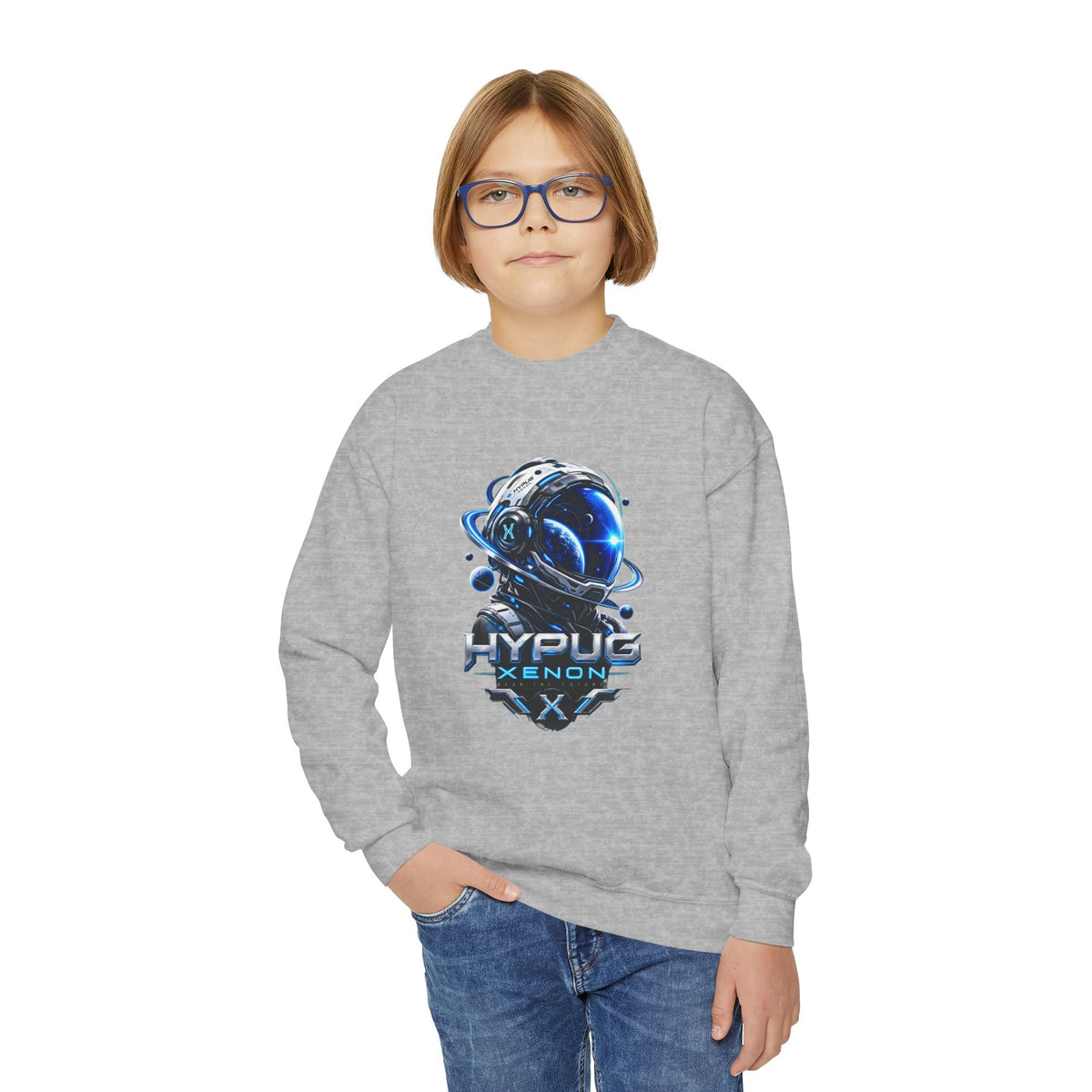 HYPUG XENON — CYBER ORBIT SWEATSHIRT - DROP 1