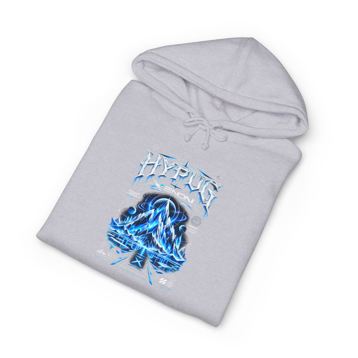 HYPUG XENON  Hoodie  Frost Legacy™ — Drop 01