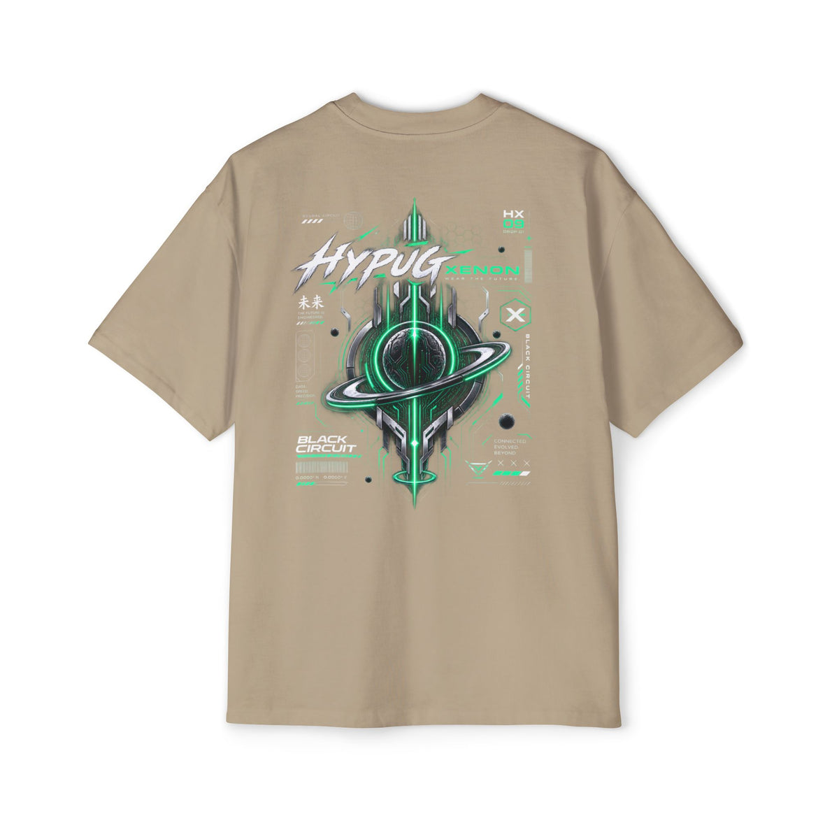HYPUG XENON BLACK CIRCUIT T-Shirt — DROP 01