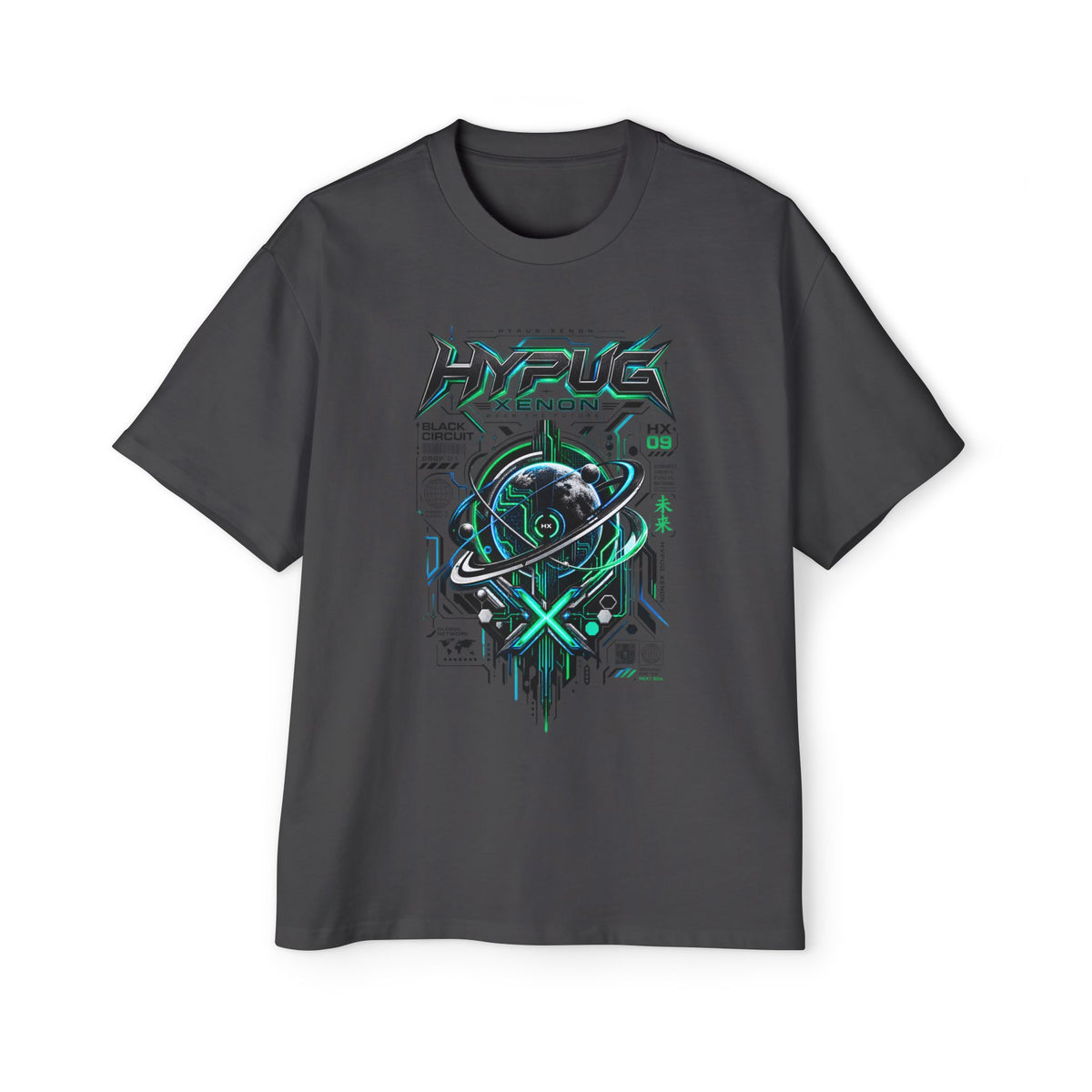 HYPUG XENON BLACK CIRCUIT T-Shirt — DROP 01