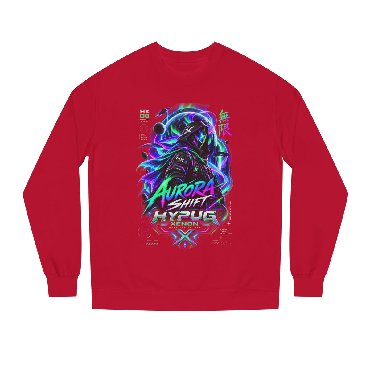 HYPUG XENON Aurora Shift — Drop 01 Sweatshirt