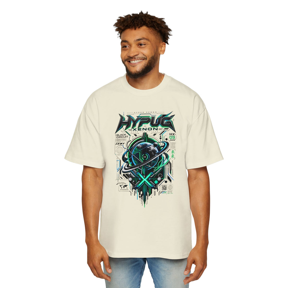HYPUG XENON BLACK CIRCUIT T-Shirt — DROP 01