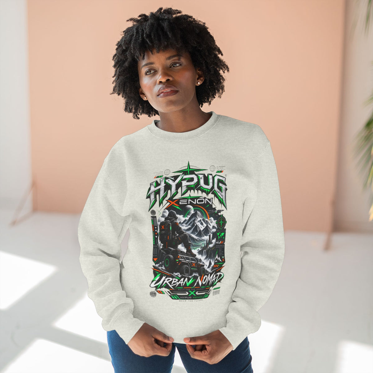 Hypug Xenon - Urban Nomad Sweatshirt — Drop 01