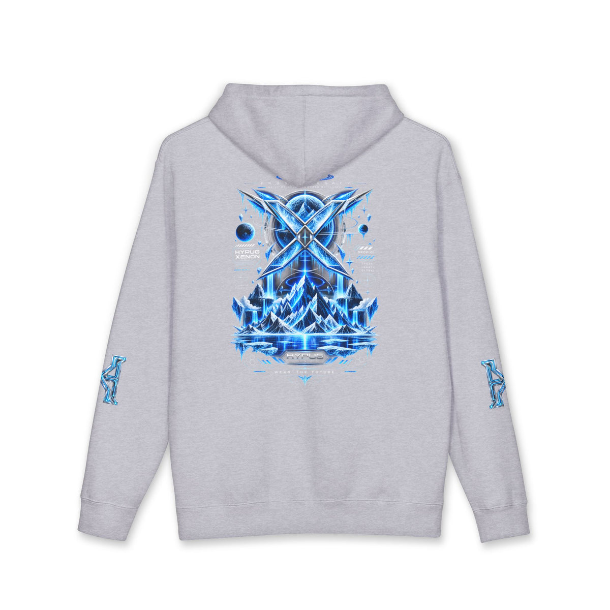 HYPUG XENON  Hoodie  Frost Legacy™ — Drop 01