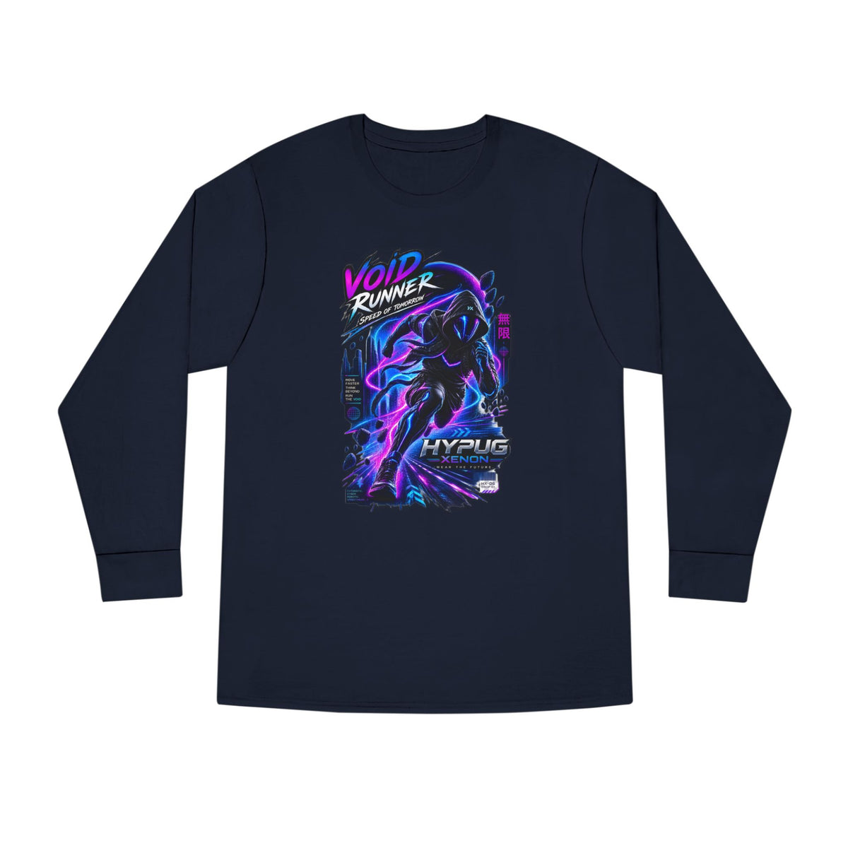 HYPUG XENON Void Runner Long Sleeve Shirt — Drop 01