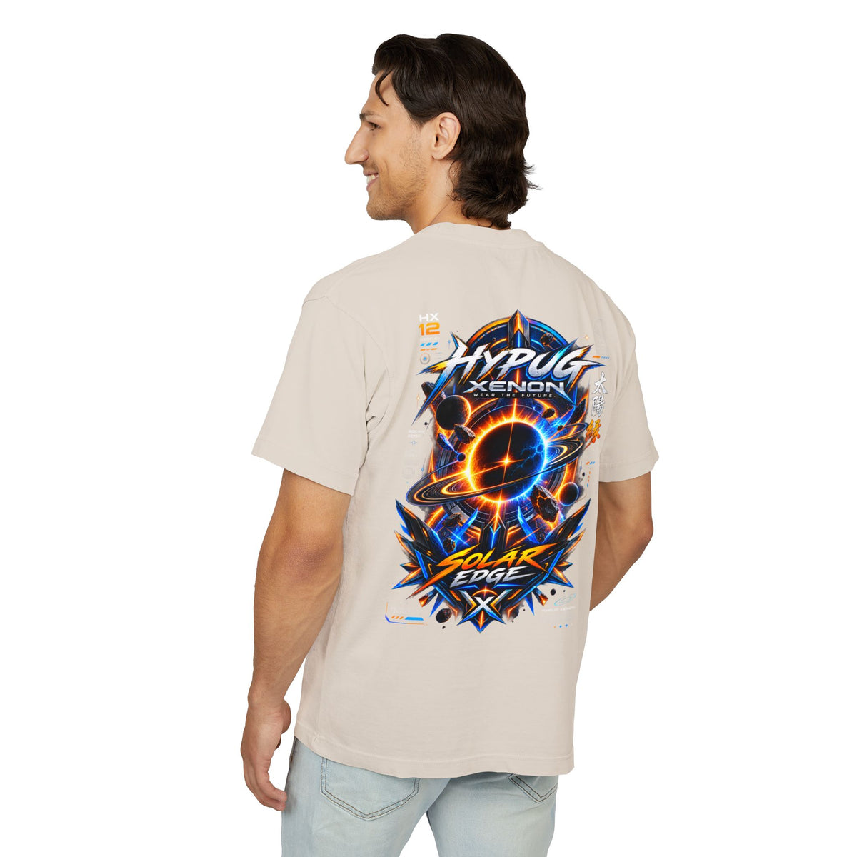 HYPUG XENON SOLAR EDGE T-shirt  — DROP 01