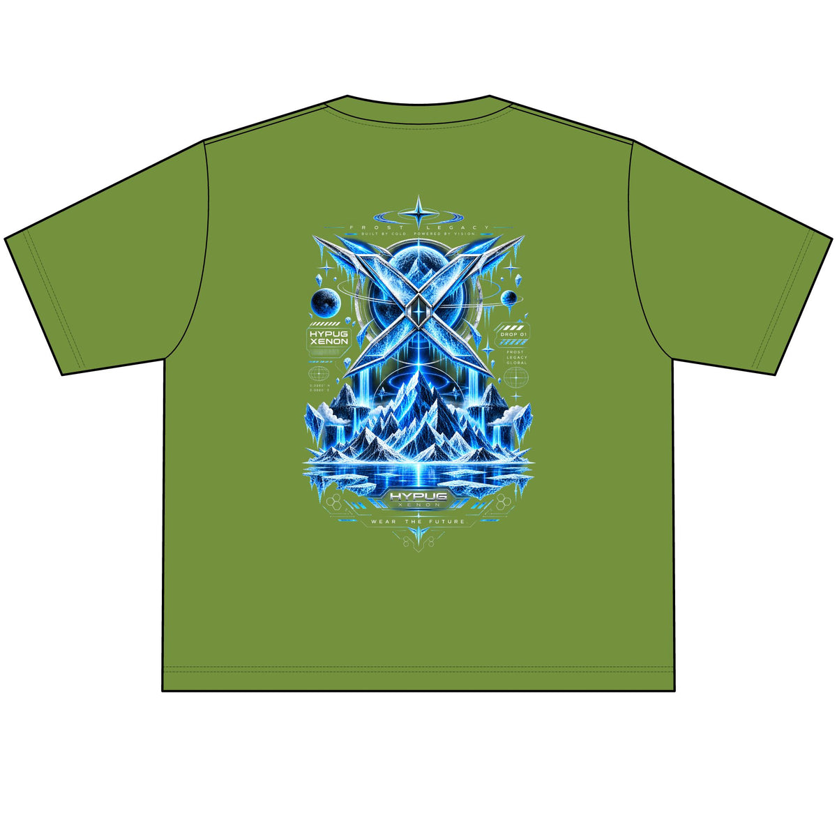 HYPUG XENON Frost Legacy™ — Drop 01 T-Shirt