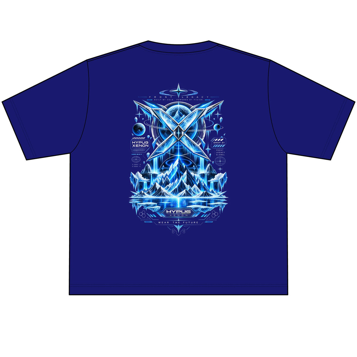 HYPUG XENON Frost Legacy™ — Drop 01 T-Shirt
