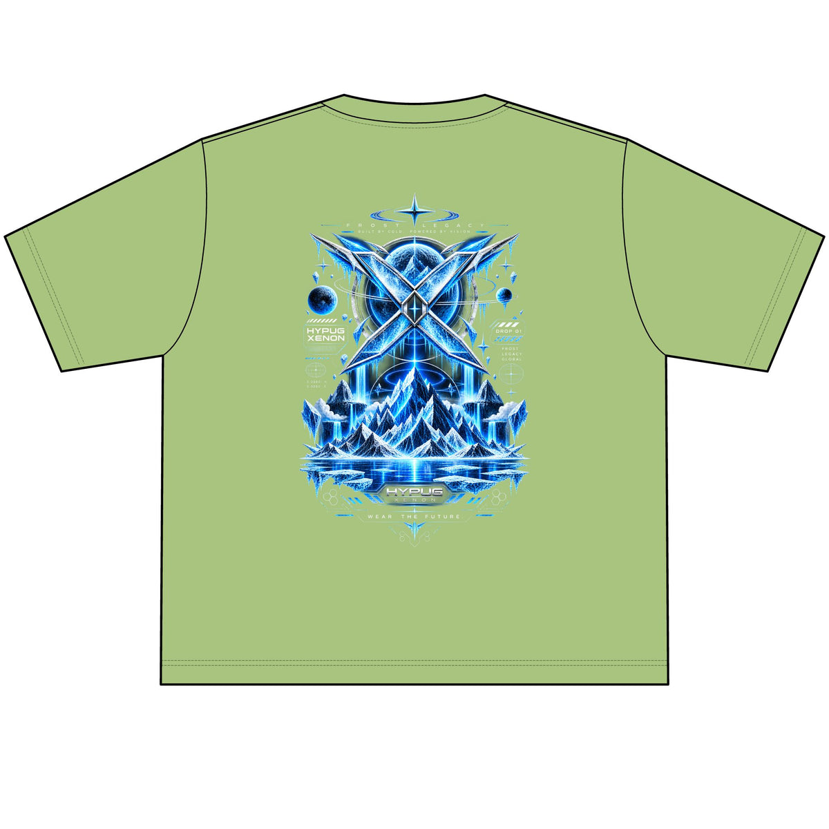 HYPUG XENON Frost Legacy™ — Drop 01 T-Shirt