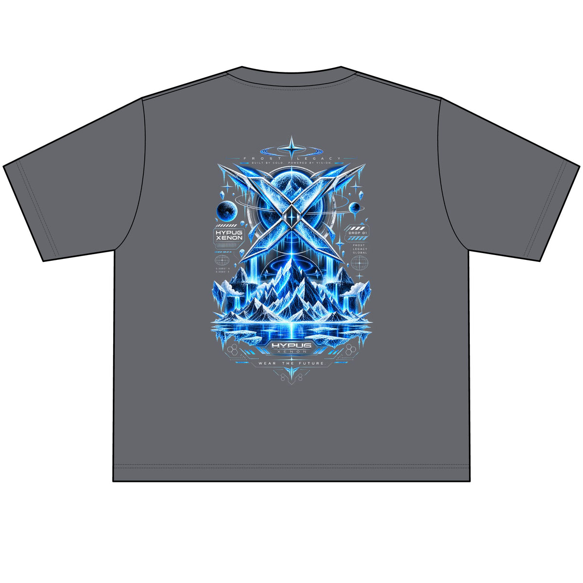 HYPUG XENON Frost Legacy™ — Drop 01 T-Shirt