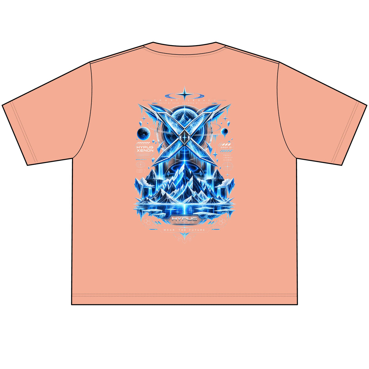 HYPUG XENON Frost Legacy™ — Drop 01 T-Shirt