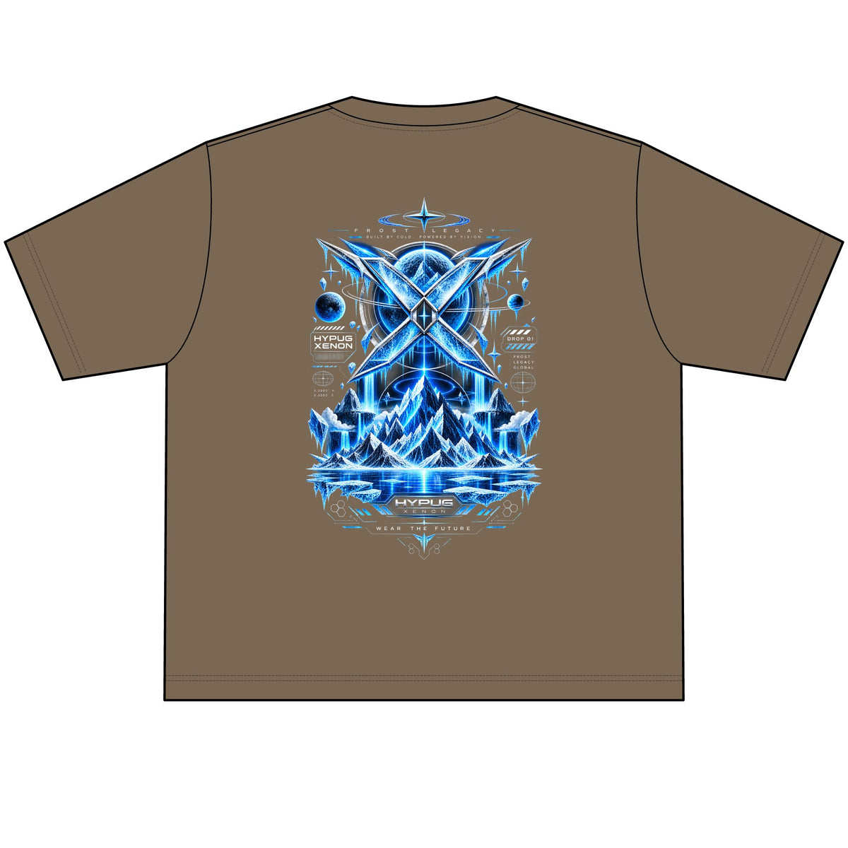 HYPUG XENON Frost Legacy™ — Drop 01 T-Shirt