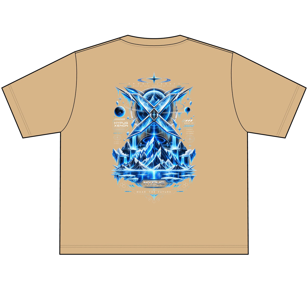 HYPUG XENON Frost Legacy™ — Drop 01 T-Shirt