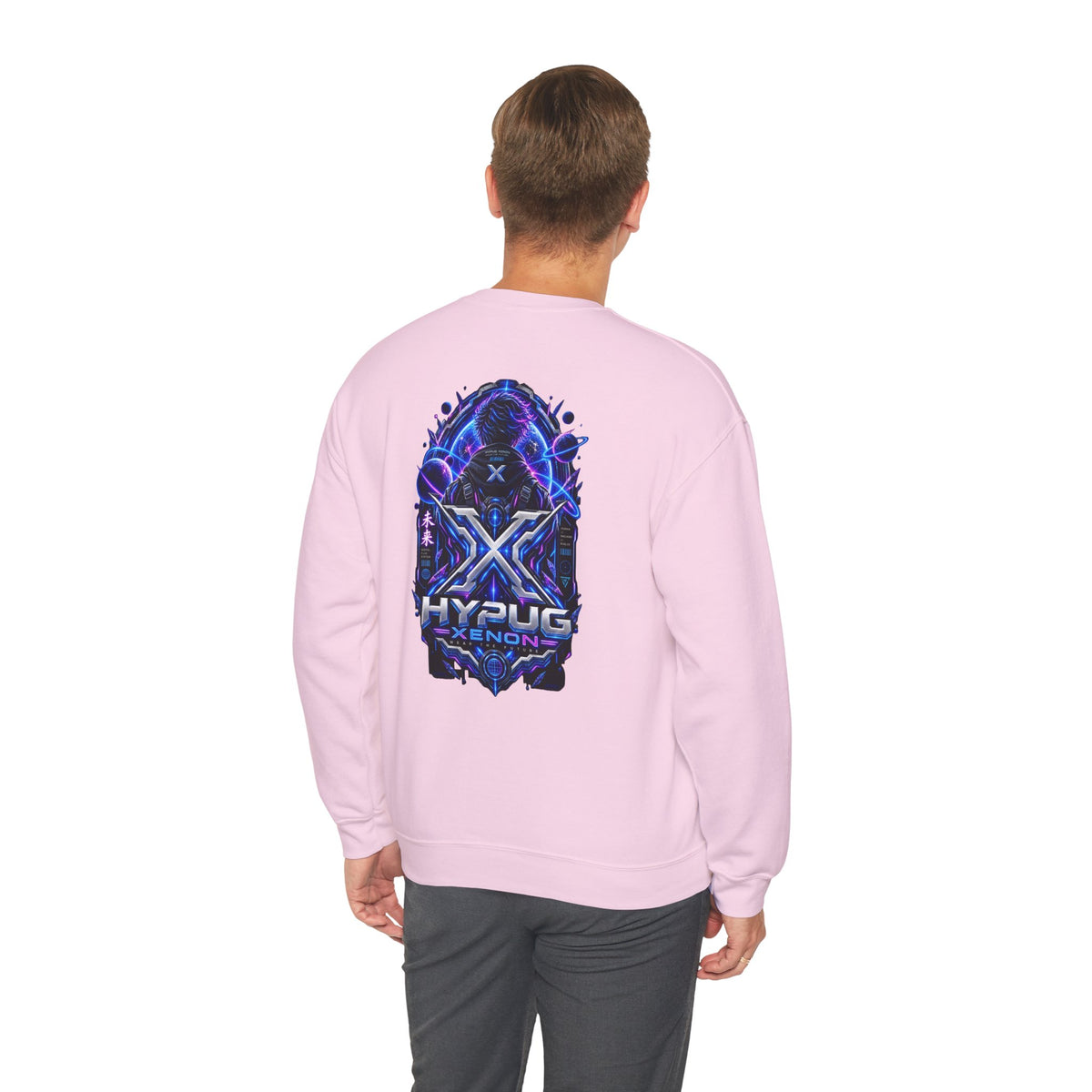 HYPUG XENON — DIGITAL FLUX SWEATSHIRT