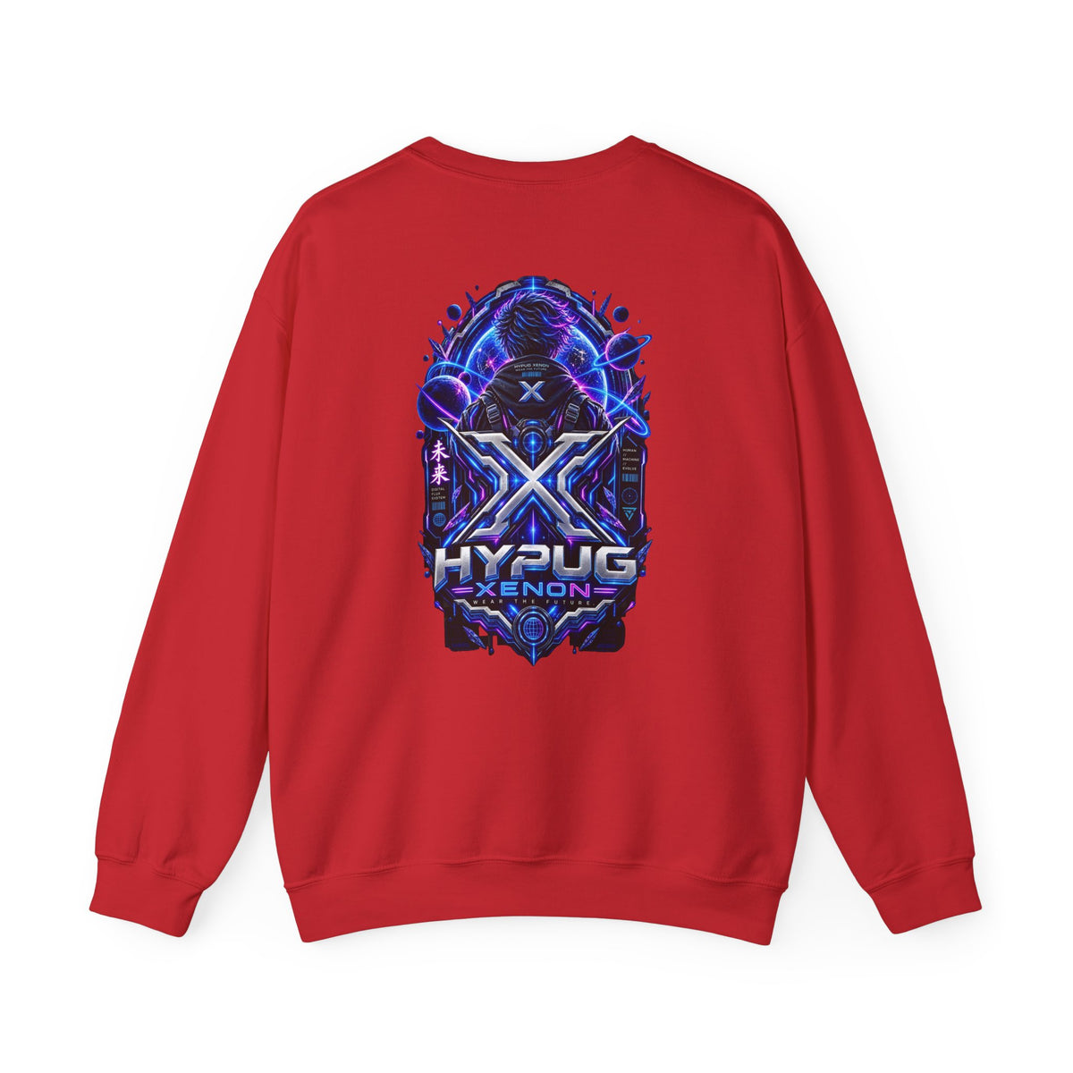 HYPUG XENON — DIGITAL FLUX SWEATSHIRT