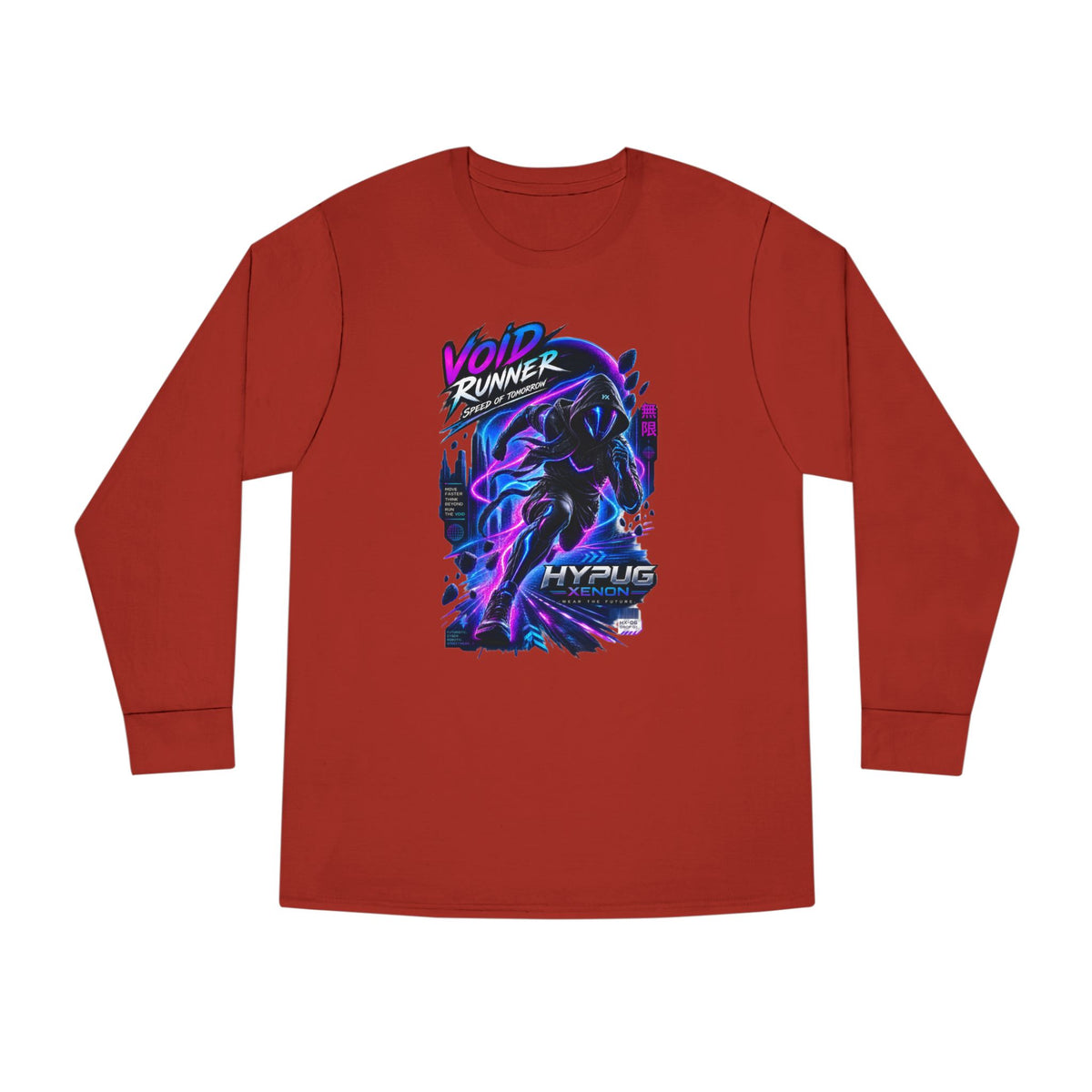 HYPUG XENON Void Runner Long Sleeve Shirt — Drop 01