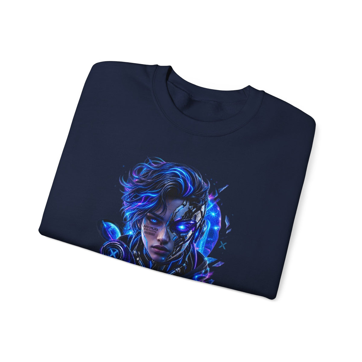 HYPUG XENON — DIGITAL FLUX SWEATSHIRT