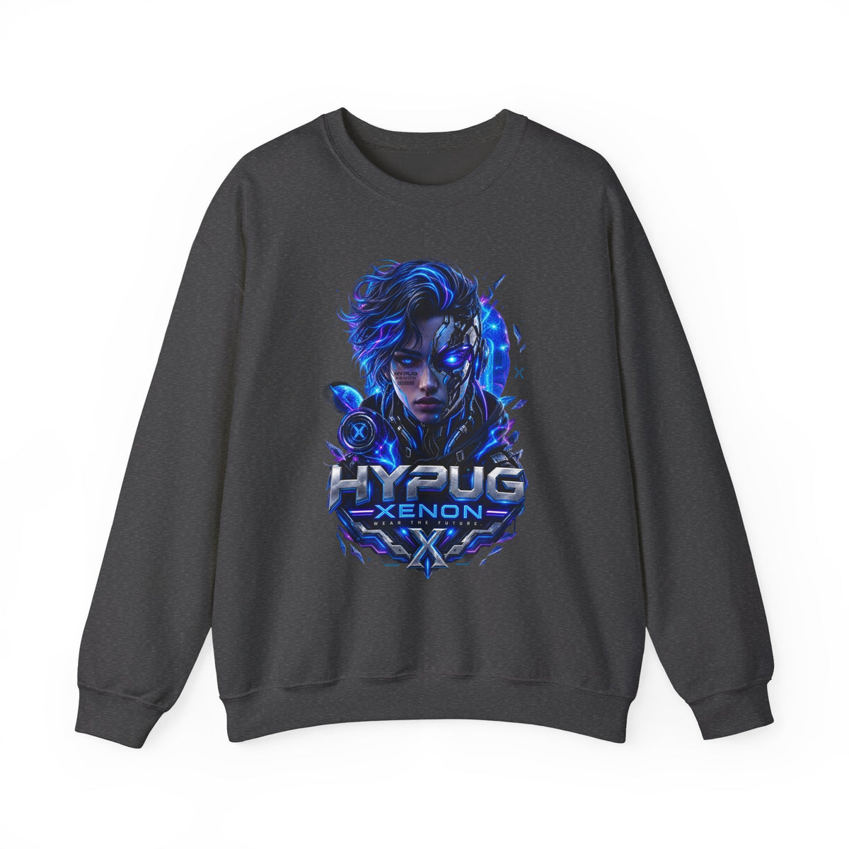 HYPUG XENON — DIGITAL FLUX SWEATSHIRT