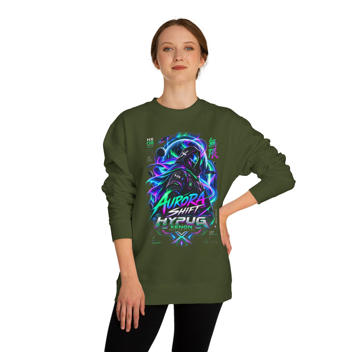 HYPUG XENON Aurora Shift — Drop 01 Sweatshirt