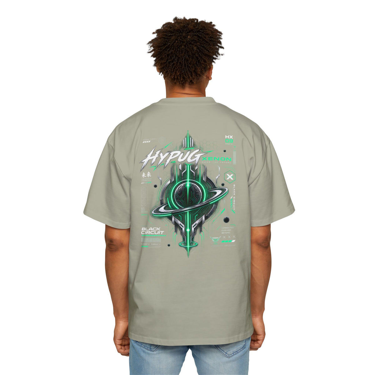 HYPUG XENON BLACK CIRCUIT T-Shirt — DROP 01
