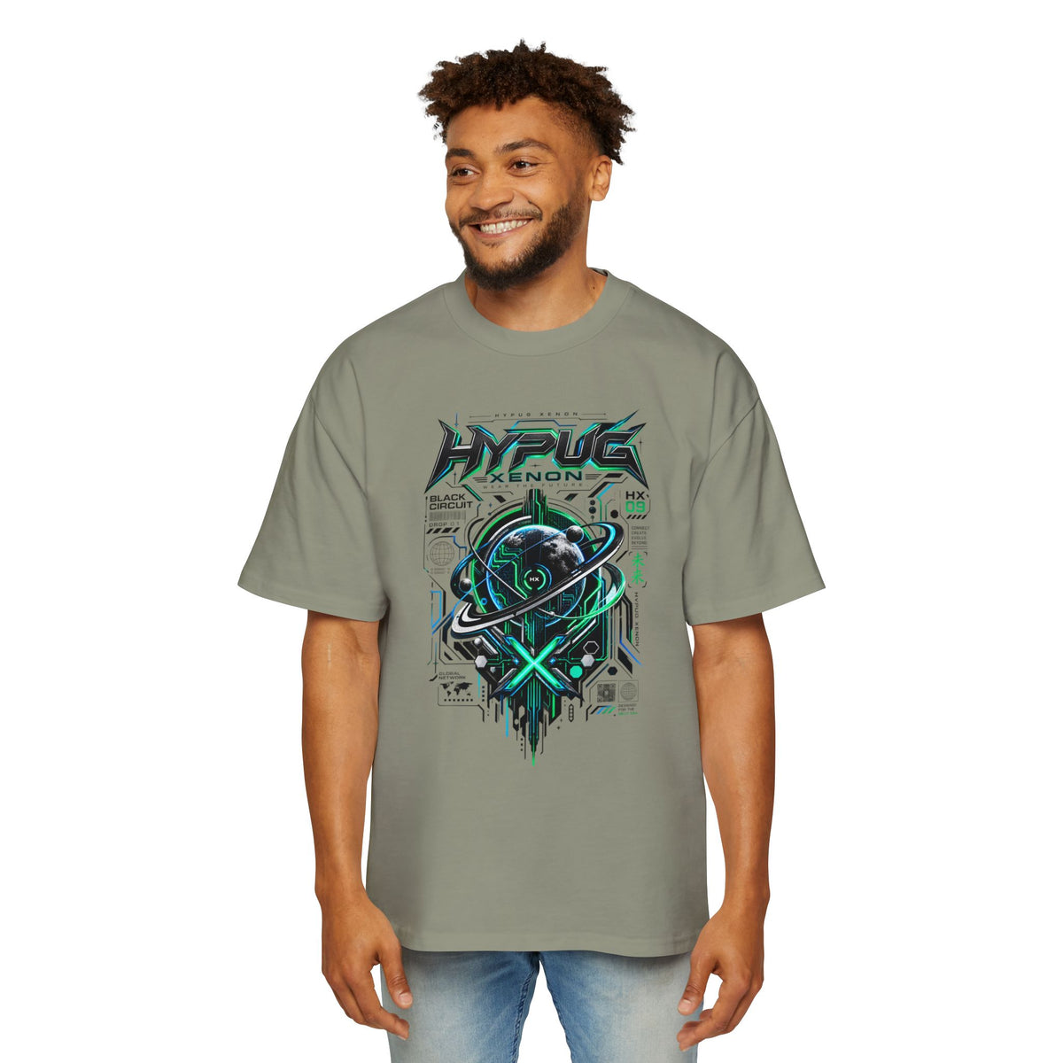 HYPUG XENON BLACK CIRCUIT T-Shirt — DROP 01