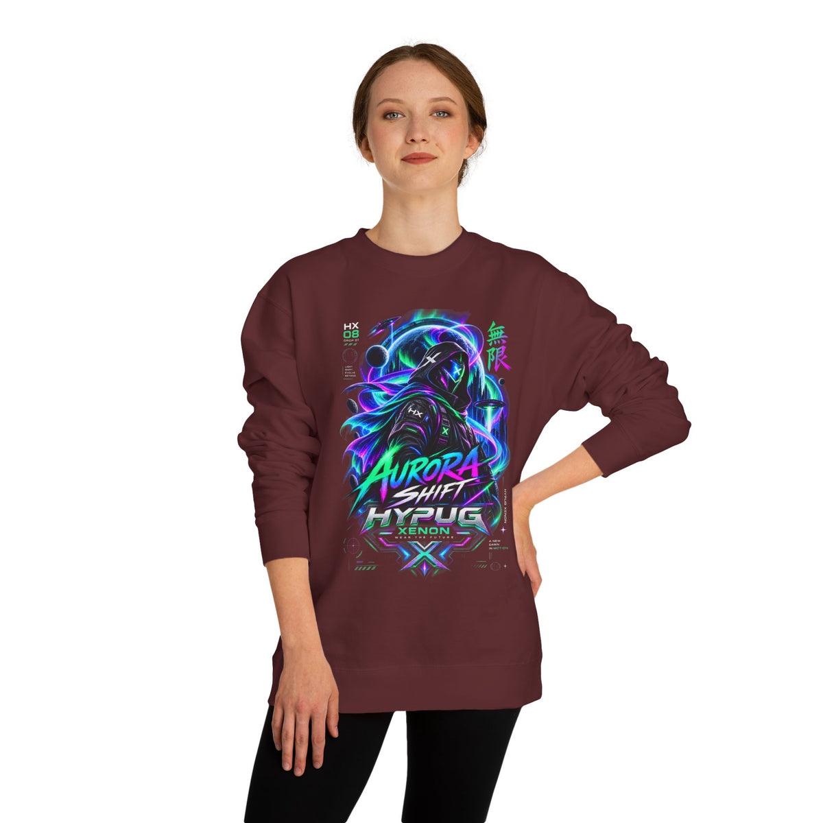 HYPUG XENON Aurora Shift — Drop 01 Sweatshirt