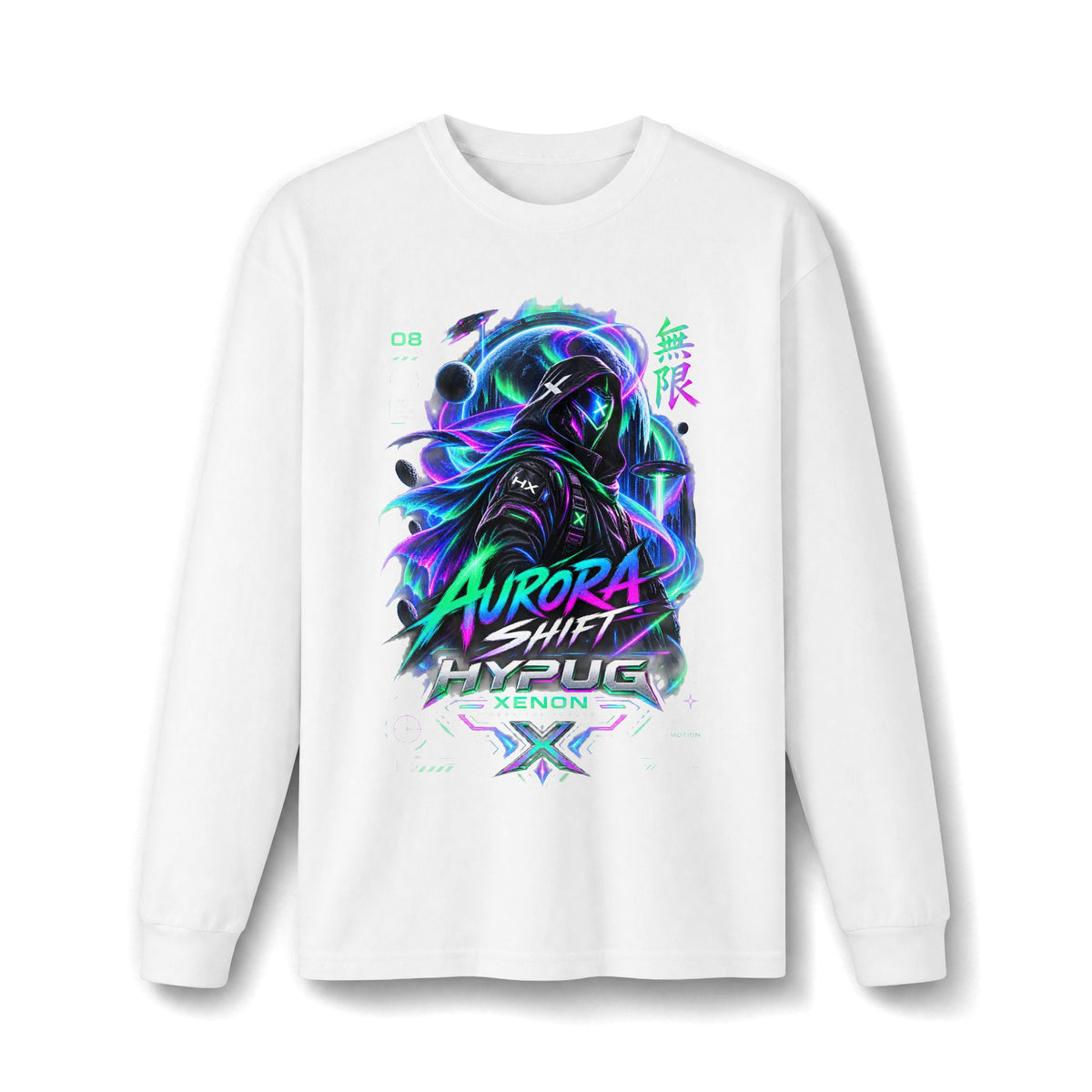 HYPUG XENON Aurora Shift Long Sleeve — Drop 01