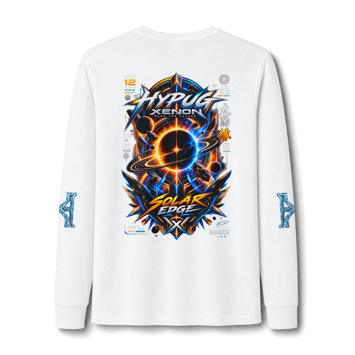 HYPUG XENON SOLAR EDGE Long Sleeve Tee — DROP 01