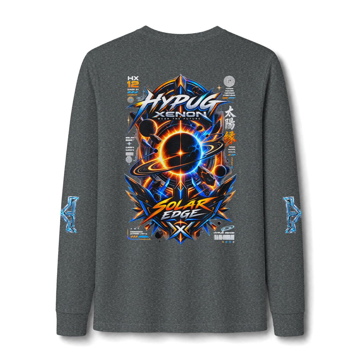 HYPUG XENON SOLAR EDGE Long Sleeve Tee — DROP 01