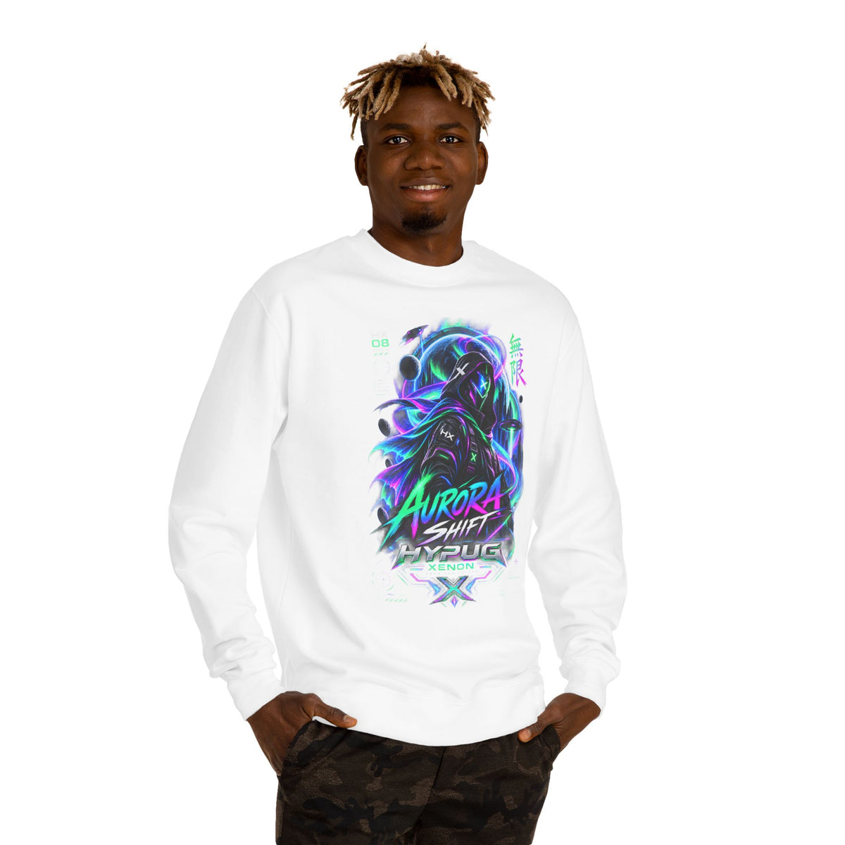 HYPUG XENON Aurora Shift — Drop 01 Sweatshirt