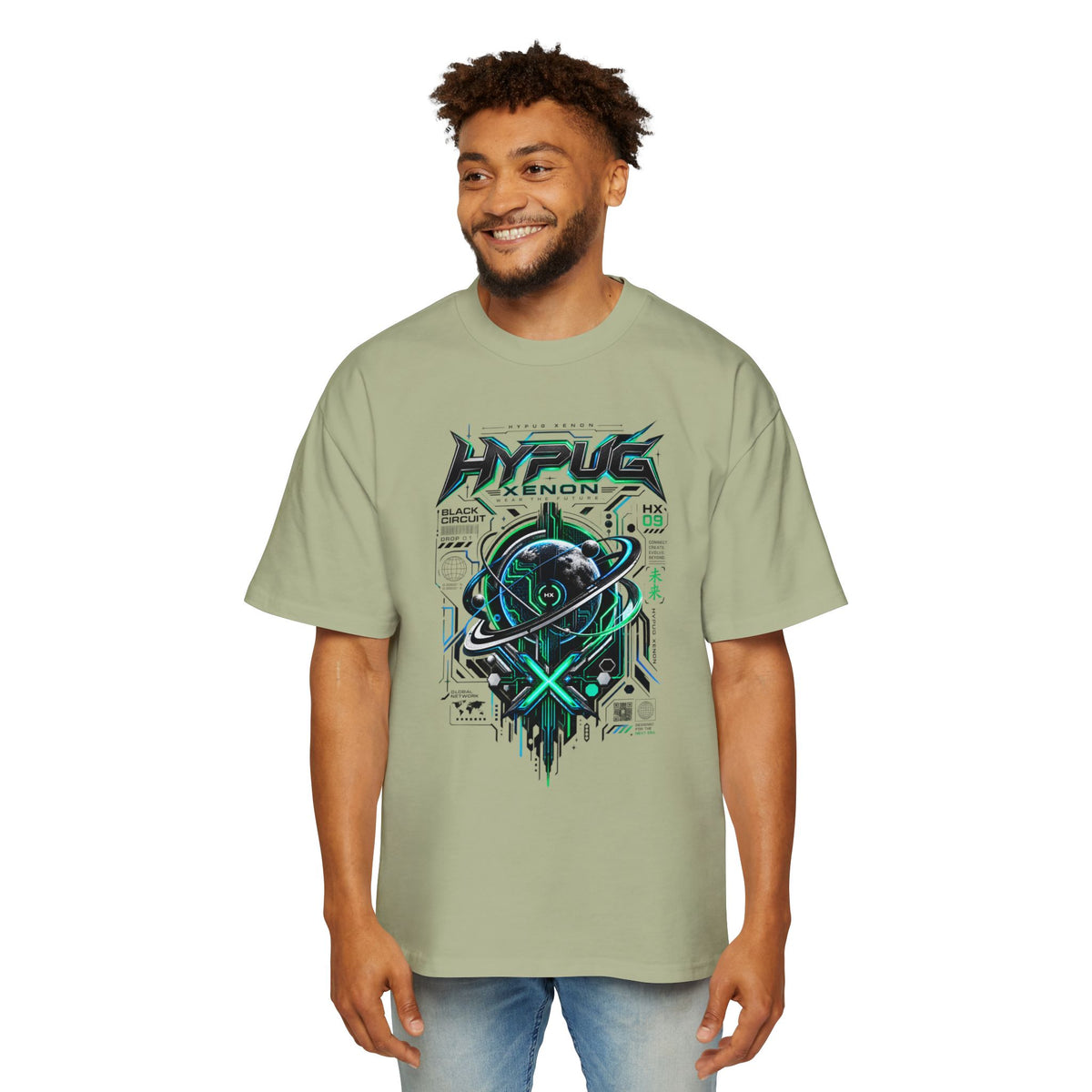 HYPUG XENON BLACK CIRCUIT T-Shirt — DROP 01