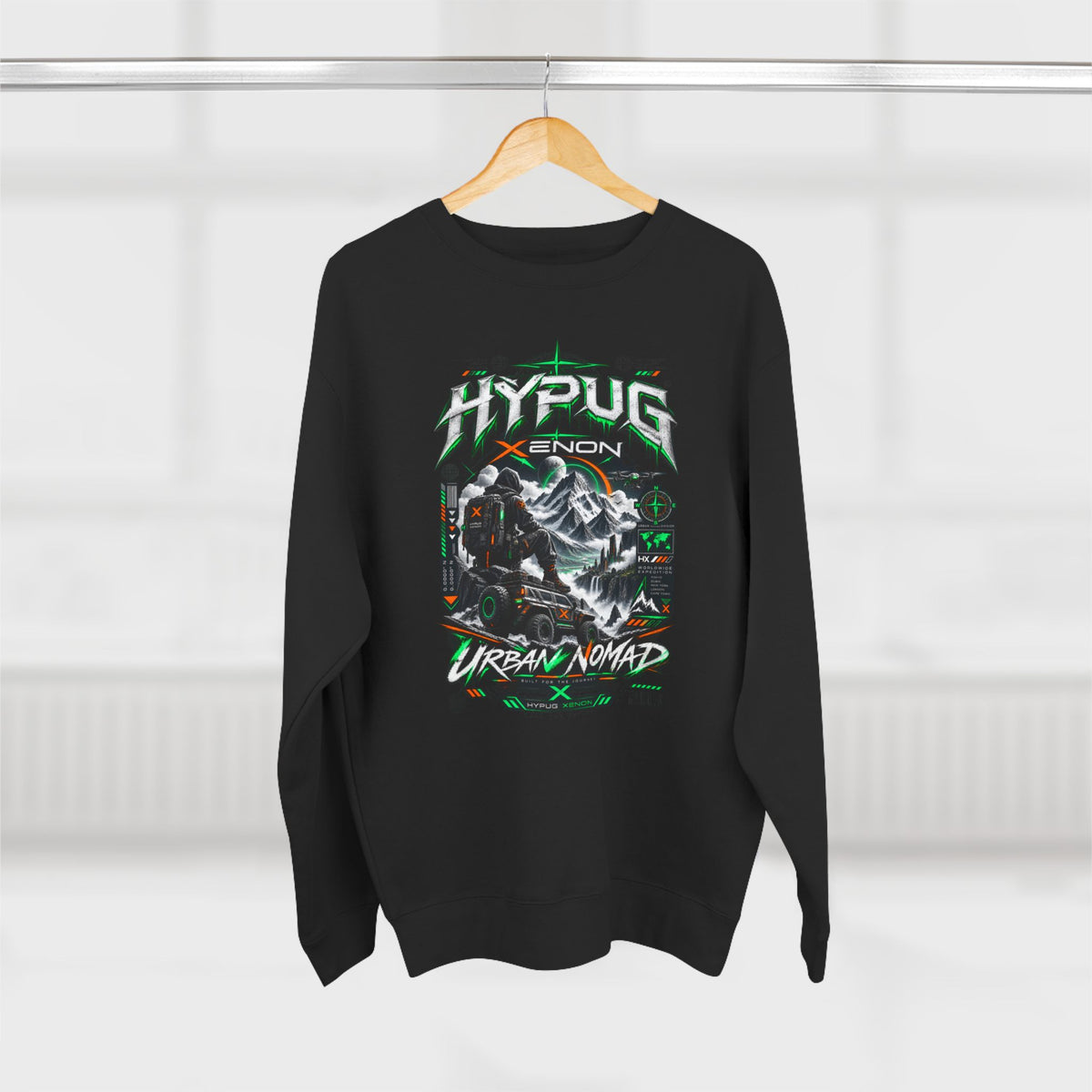 Hypug Xenon - Urban Nomad Sweatshirt — Drop 01