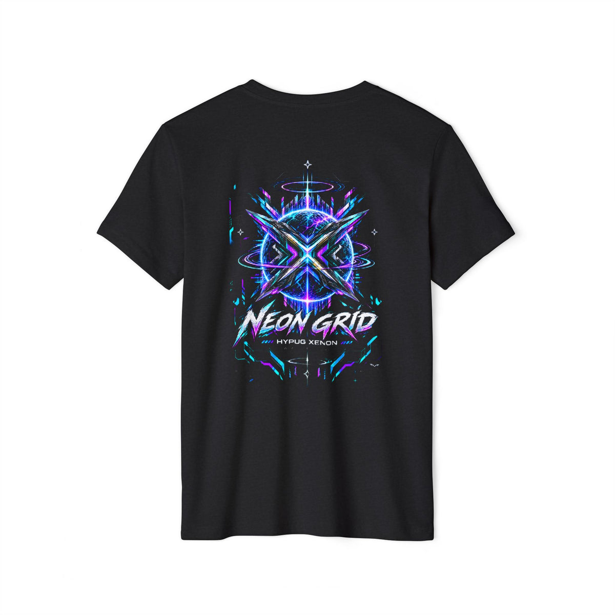 HYPUG XENON Neon Grid T-Shirt — Drop 01
