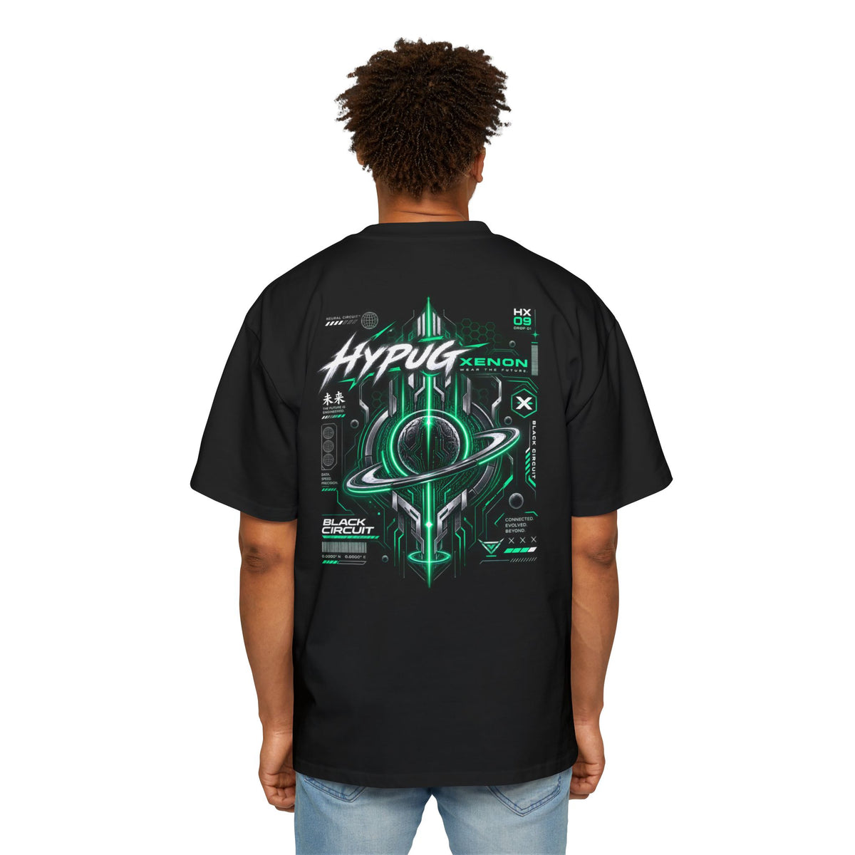 HYPUG XENON BLACK CIRCUIT T-Shirt — DROP 01