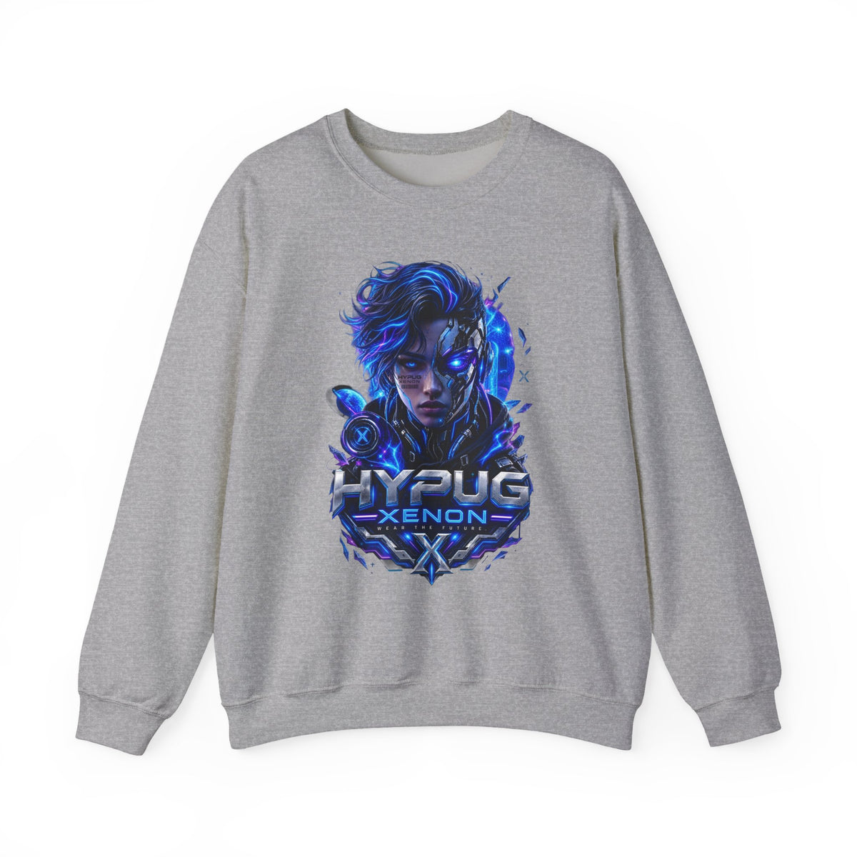 HYPUG XENON — DIGITAL FLUX SWEATSHIRT