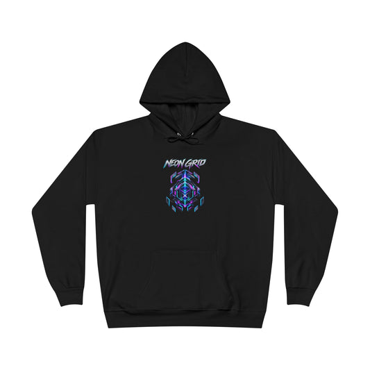 HYPUG XENON Neon Grid Hoodie — Drop 01